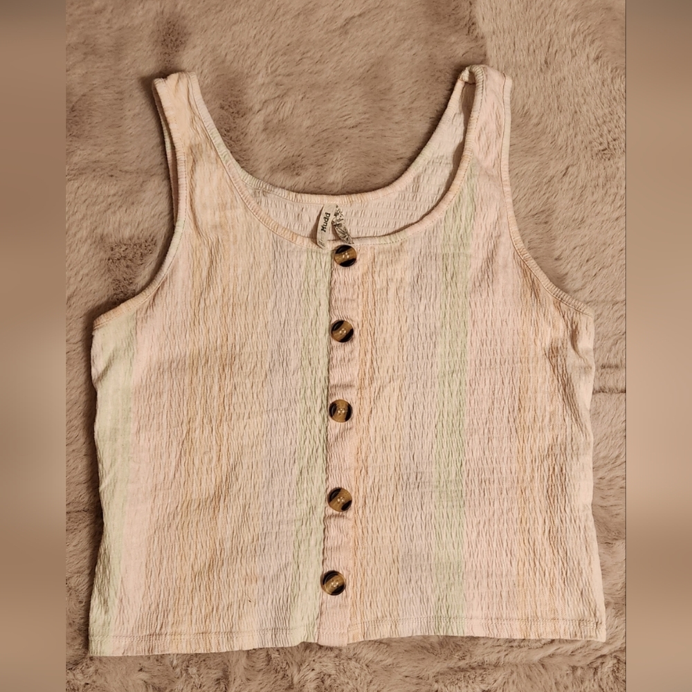 Mudd pastel color tank top